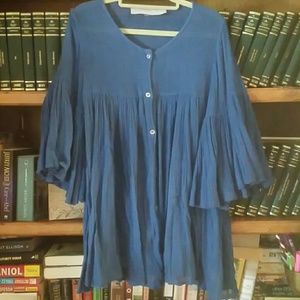 Free People Bell Sleeves Top